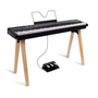 Alesis Recital Home 88-Key Digital Piano w/ Wood Stand - Black