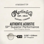 Martin & Co Acoustic Guitar Single String - Phosphor Bronze .039