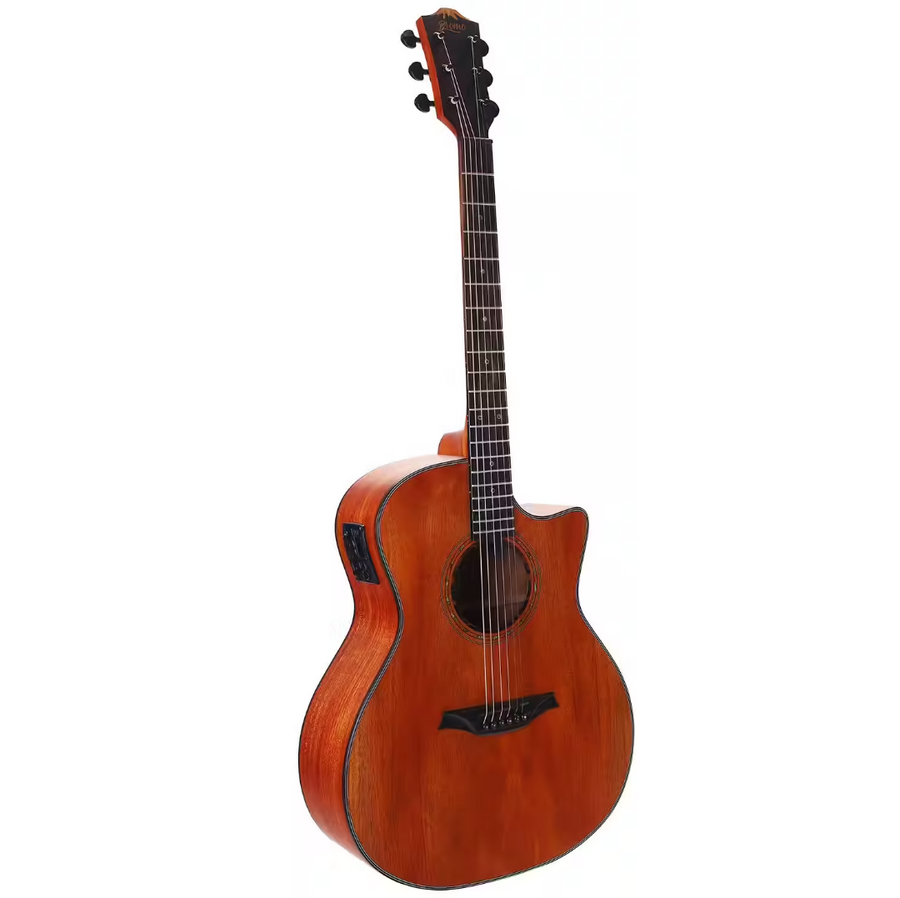 Bromo Tahoma Series Acoustic Guitar - Grand Auditorium Electric/Acoustic