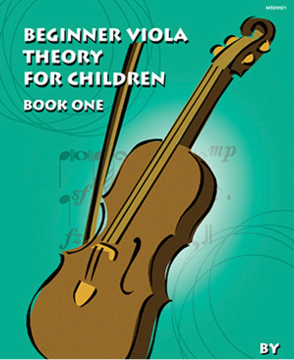 Beginner Viola Theory for Children BK1