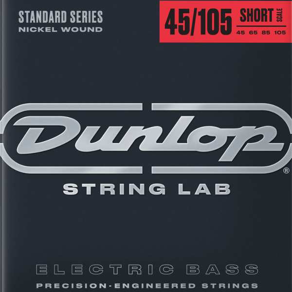 Dunlop Short Scale Bass Strings - Nickel Wound 45-105