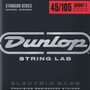 Dunlop Short Scale Bass Strings - Nickel Wound 45-105