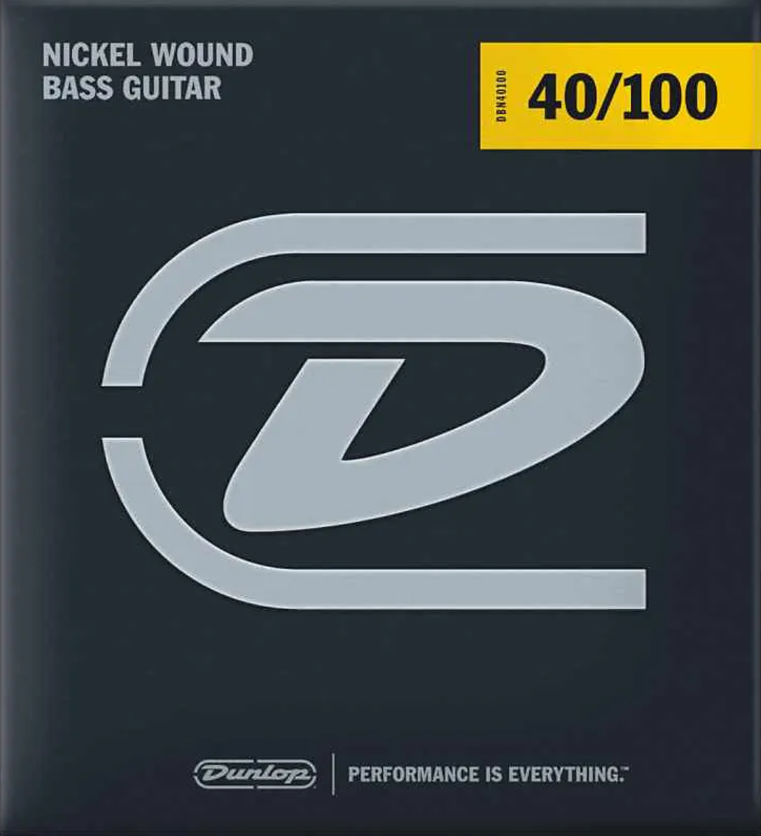 Dunlop Bass Strings - Stainless Steel Round Wound 40-100