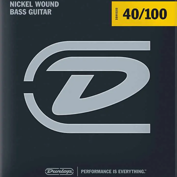 Dunlop Bass Strings - Stainless Steel Round Wound 40-100