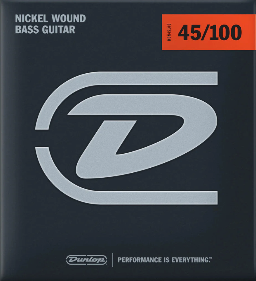 Dunlop Bass Strings - Stainless Steel Round Wound 45-100