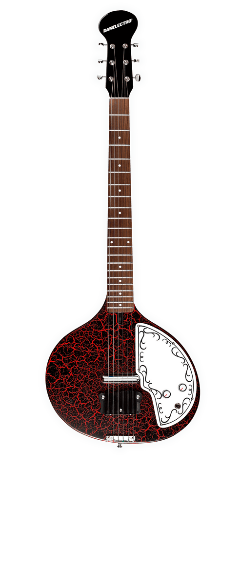 Danelectro '68 Baby Sitar - Red Crackle