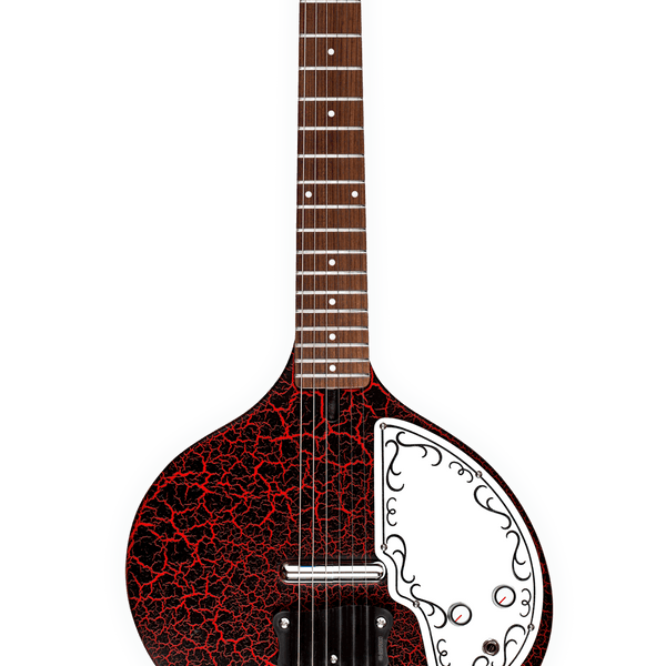 Danelectro '68 Baby Sitar - Red Crackle