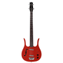 Danelectro Red Hot Longhorn Electric Bass - Red