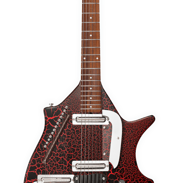 Danelectro Sitar - Red Crackle