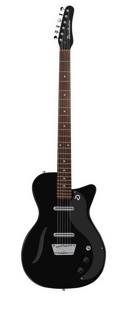 Danelectro Vintage Baritone Electric Guitar - Black