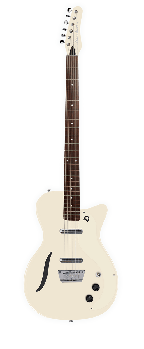 Danelectro Vintage Baritone Electric Guitar - Vintage White