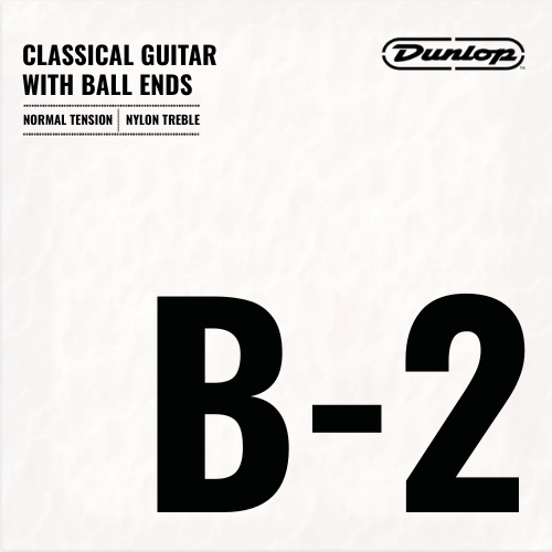 Dunlop Classical Guitar Single String w/ Ball End - B-2