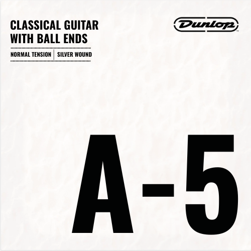 Dunlop Classical Guitar Single String w/ Ball End - A-5