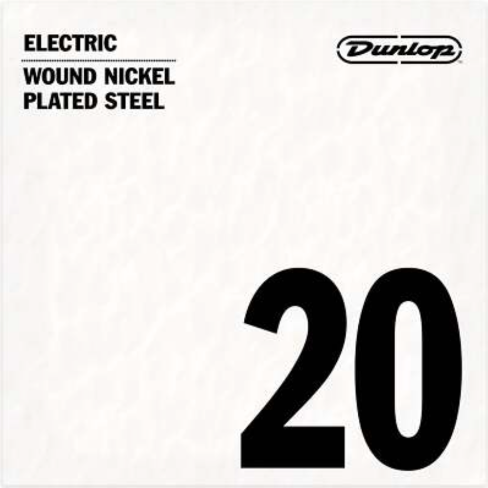 Dunlop Electric Guitar Single String - Nickel Wound 0.20