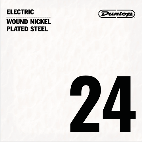 Dunlop Electric Guitar Single String - Nickel Wound .024