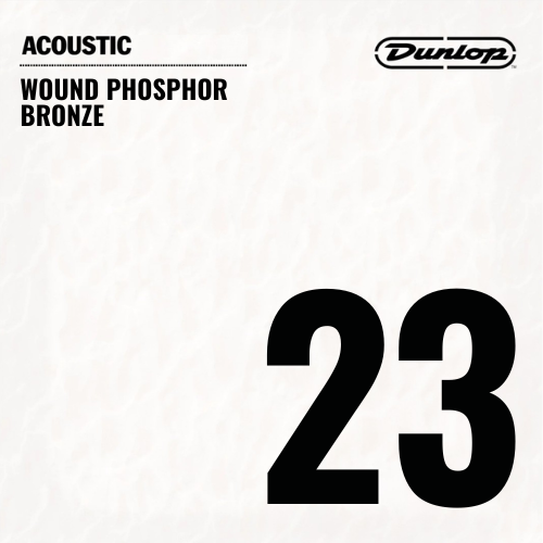 Dunlop Acoustic Guitar Single String - Phosphor Bronze .023
