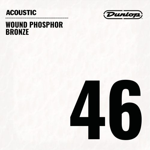 Dunlop Acoustic Guitar Single String - Phosphor Bronze .046