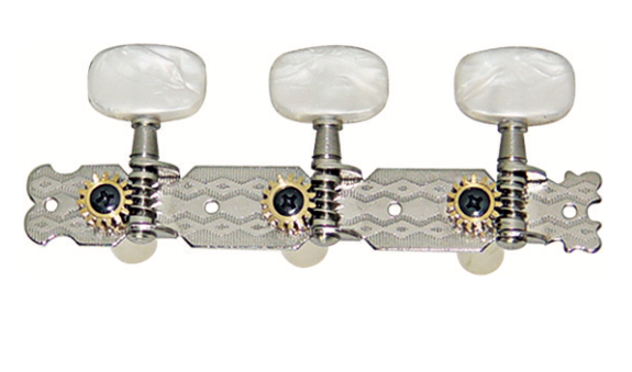 Classical Guitar Machine Heads - DR. PARTS - 35mm nickel plated