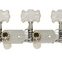 Classical Guitar Machine Heads - DR. PARTS - 35mm nickel plated Ornate Pegs