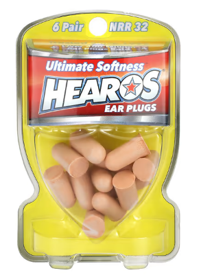 Hearos Ear Plugs - noise reduction 32 decibels