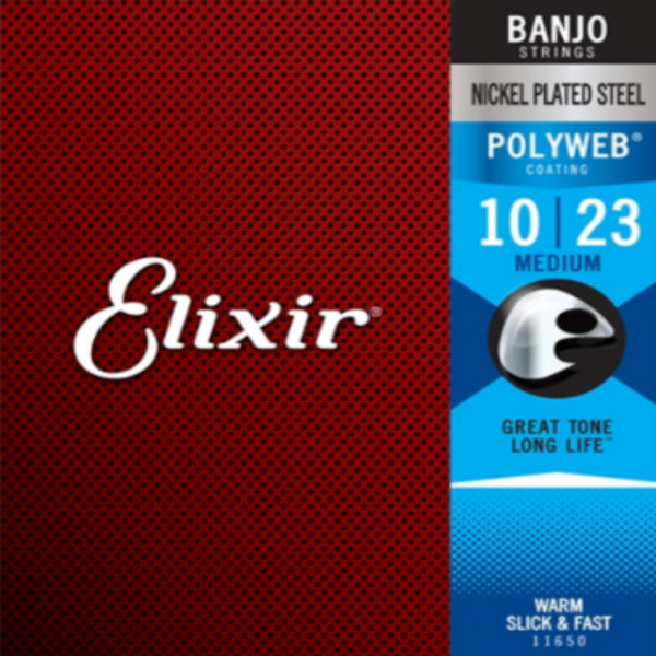 Elixir Banjo Strings - 10-23 Medium