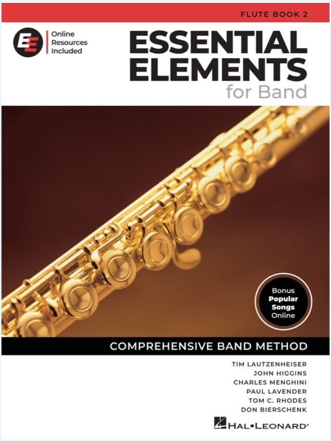 Essential Elements for Band Flute Book 2 (2025)