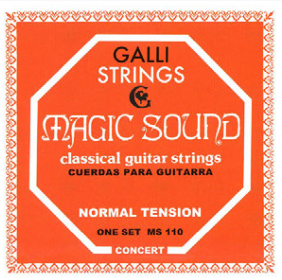 Gallistrings Magic Sound Classical Guitar String Set - Tie End, Normal Tension