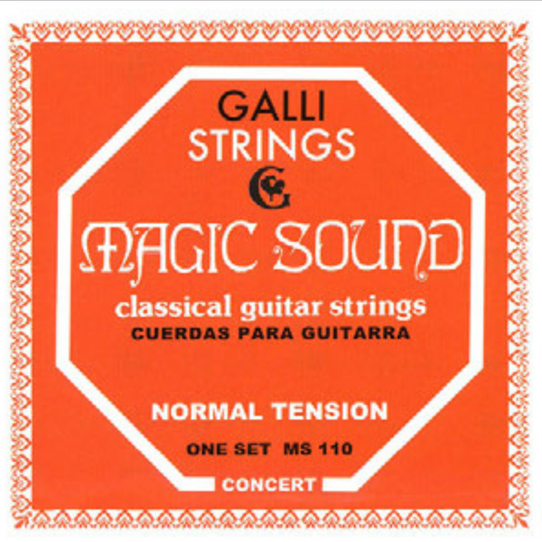 Gallistrings Magic Sound Classical Guitar String Set - Tie End, Normal Tension