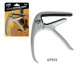 XTR Acoustic Guitar Capo - Silver