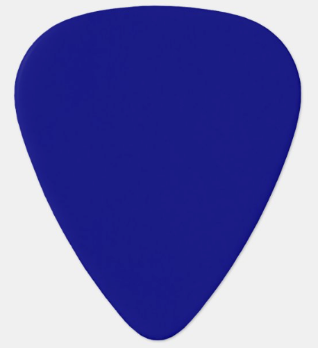 Guitar pick single - various sizes