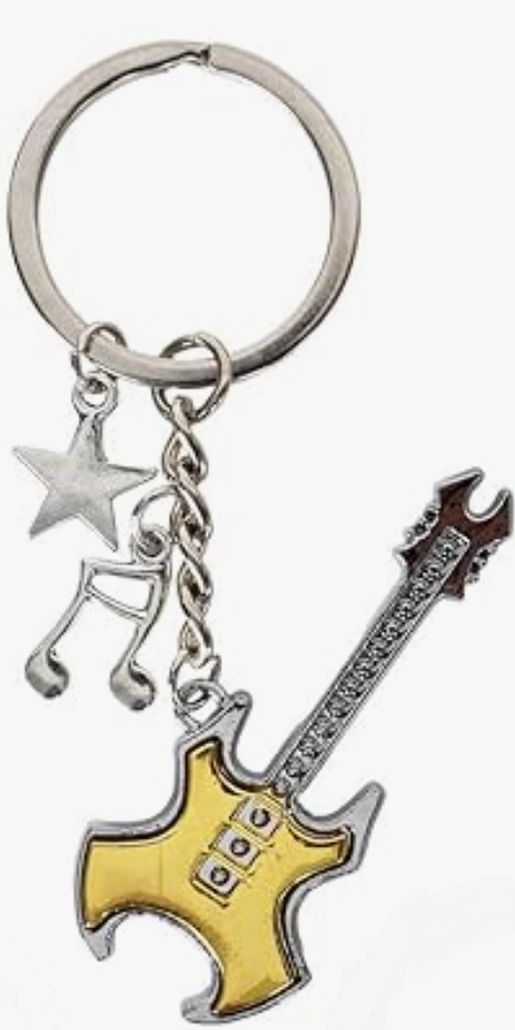 Guitar Lovers Keyring