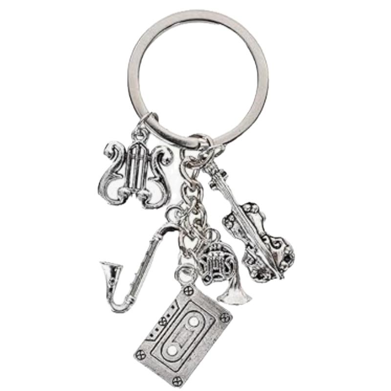 Instrumental Music Lovers Keychain / Keyring