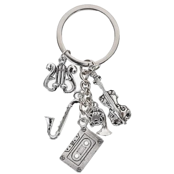 Instrumental Music Lovers Keychain / Keyring