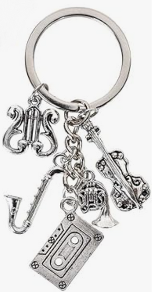 Instrumental Music Lovers Keyring