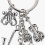 Instrumental Music Lovers Keyring