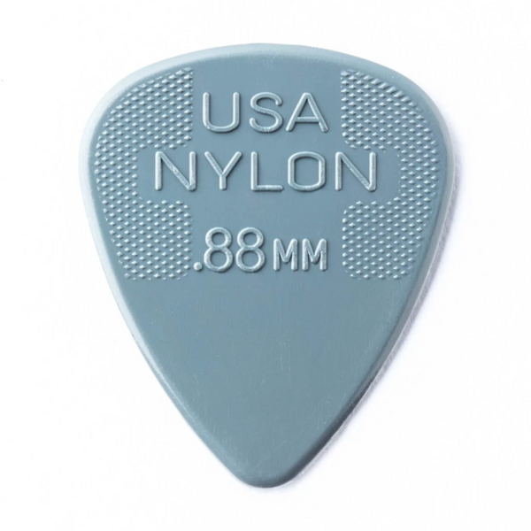 DUNLOP Nylon Picks - Dark Grey 0.88mm (Pack of 12)