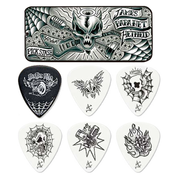 DUNLOP James Hetfield Collector's Picks & Tin (6 Picks)