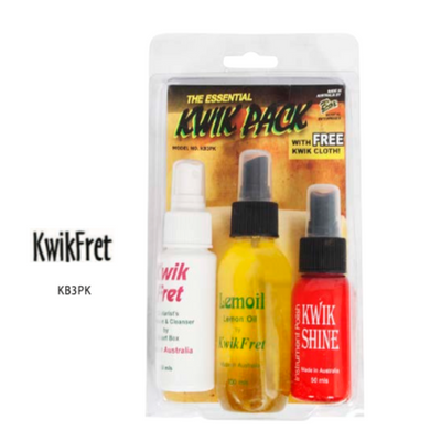 KWIK PACK - The Essential Guitar Care Kit