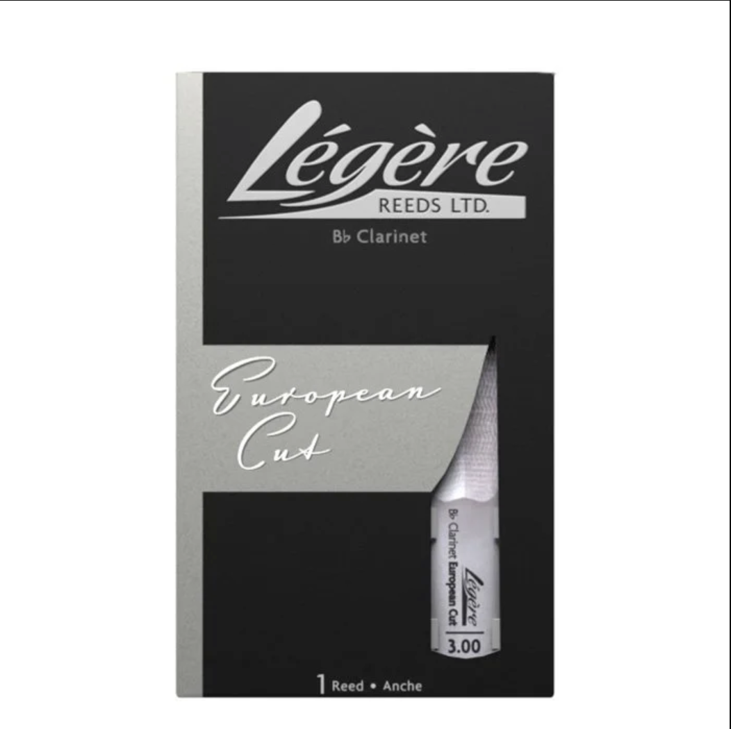 Legere B Flat Clarinet -  European Cut Reed Grade 3.0