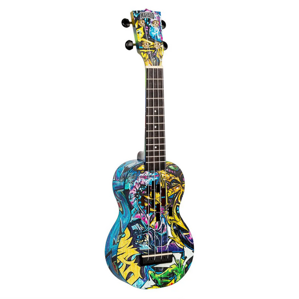 Mahalo Art Series Soprano Ukulele - Graffiti