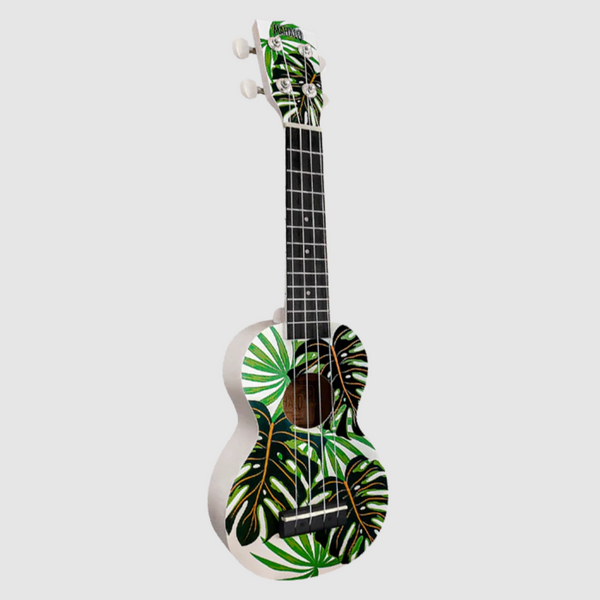 Mahalo Art Series - Soprano Ukulele (Monstera)