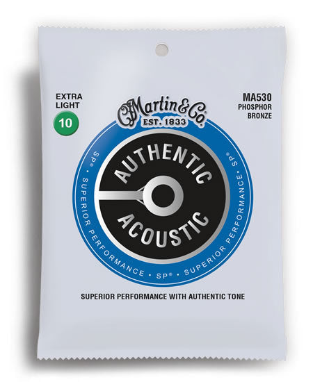 Martin Acoustic Guitar Extra Light Strings (10-47)