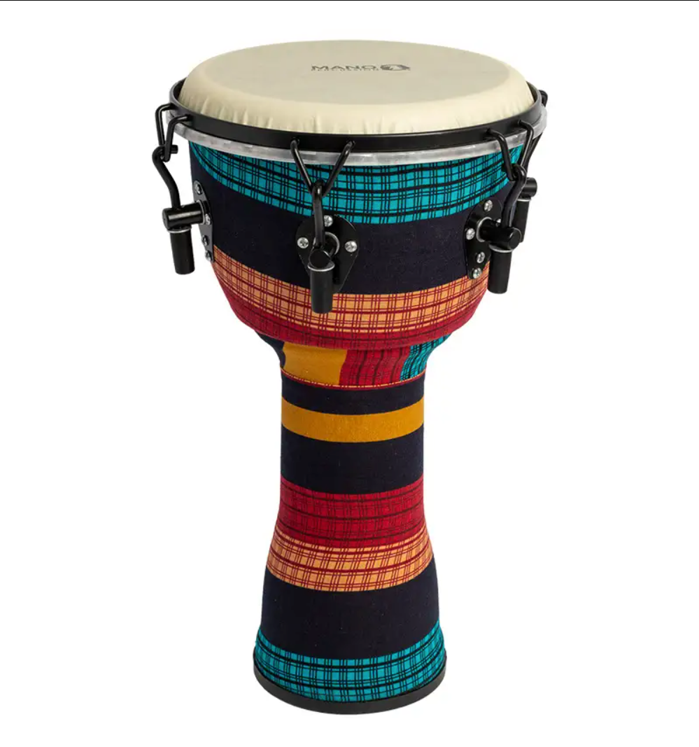 Mano Percussion 10" Tunable Djembe - African Stripe