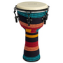 Mano Percussion 10" Tunable Djembe - African Stripe