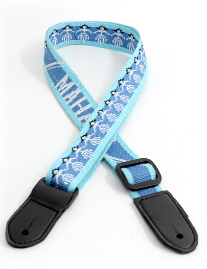 Mahalo Ukulele Hook Strap (Blue)