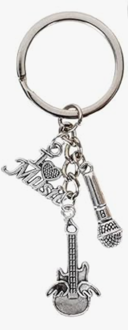 Music Lovers Keyring