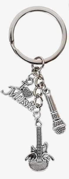 Music Lovers Keyring