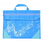 Musicwear - Wavy Stave Music Bag - Light Blue