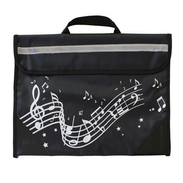 Musicwear - Wavy Stave Music Bag - Black