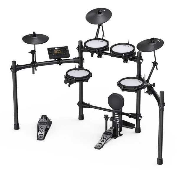 NUX DM210 Portable 8-Piece Electronic Drum Kit w/ Mesh Heads